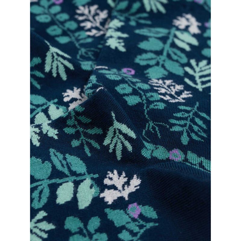 Seasalt Cornwall Bamboo Arty Socks - Pressed Herbs Inkwell image number 1